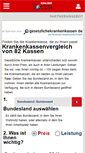 Mobile Screenshot of krankenkassen.focus.de