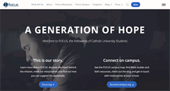 Desktop Screenshot of focus.org